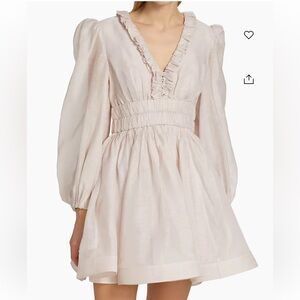 Zimmerman pink mini dress, size 1 (Small)